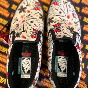 Vans shoes - Stranger Thingd